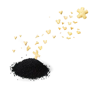 Black Sprinkles PNG 2 PNG