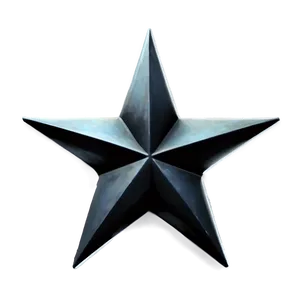 Black Star Tattoo Illustration PNG 06262024 PNG