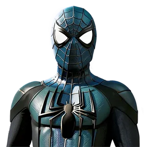 Black Suit Spider Man Png Dlt PNG image