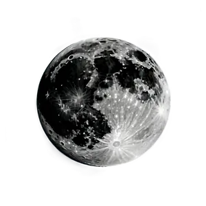 Black Super Moon Png Uqe PNG image