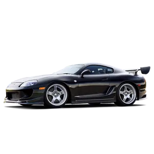 Black Supra Car PNG 40