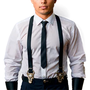 Black Suspenders Png 22 PNG image