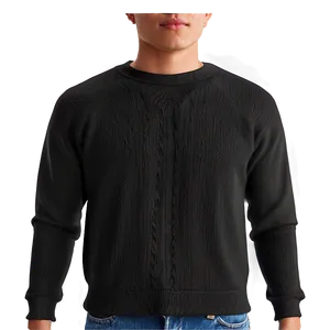 Black Sweater For Business PNG 06132024 PNG