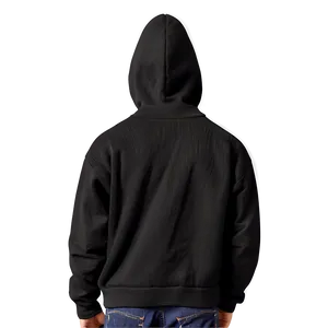 Black Sweater Jacket PNG 06132024