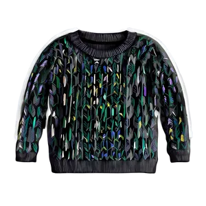 Black Sweater With Pockets PNG 14