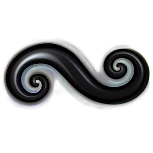 Black Swirl Mysterious Png Vrw5 PNG image