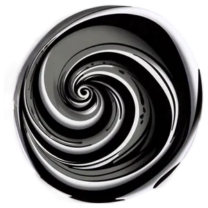 Black Swirl Tattoo Design Png 06262024 PNG image