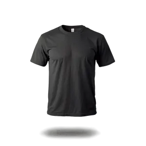 Black T Shirt For Men Png 05252024 PNG image