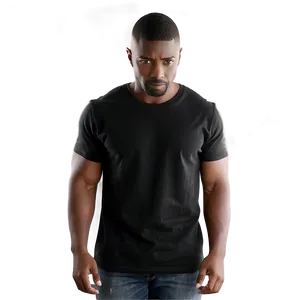 Black T Shirt For Men Png Gss PNG image