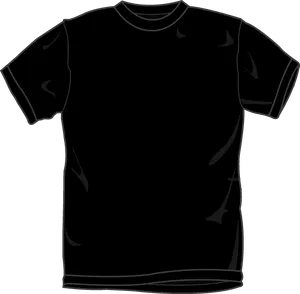Black T Shirt Graphic PNG image