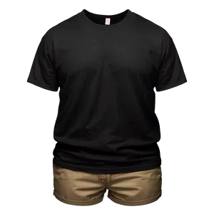 Black T Shirt Outfit Png Vak PNG image