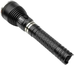 Black Tactical L E D Flashlight