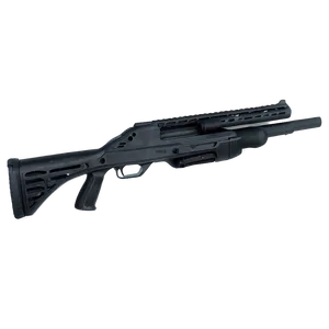 Black Tactical Shotgun Png 7 PNG image