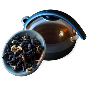 Black Tea Kettle PNG 05242024