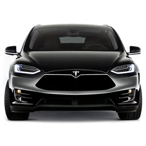 Black Tesla Model X Exterior Png Qpp38 PNG image