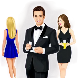 Black Tie Event Planning PNG Yex PNG
