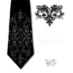 Black Tie Invitation Design PNG 06212024 PNG