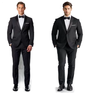 Black Tie Outfit Ideas PNG 06212024 PNG