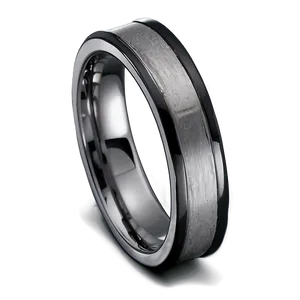 Black Titanium Rings PNG 06122024 PNG