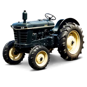 Black Tractor Png 72 PNG image