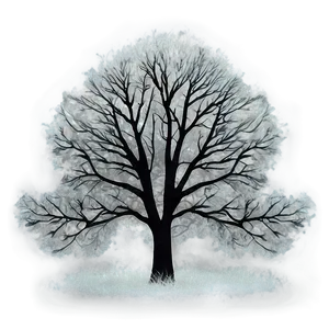 Black Tree In Fog PNG Wpl7 PNG