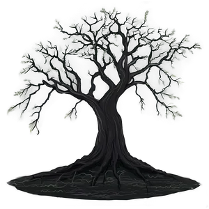 Black Tree In Storm PNG 06212024 PNG