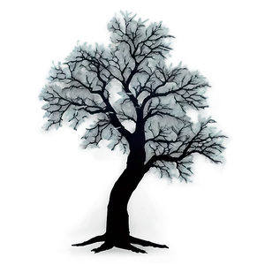 Black Tree On White Background PNG 10 PNG
