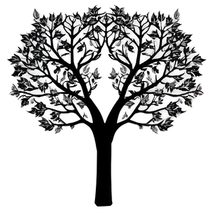 Black Trees C PNG image