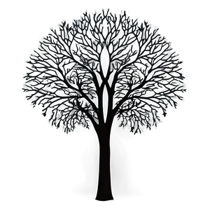 Black Trees D PNG image