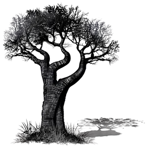 Black Trees Digital Art PNG 55 PNG