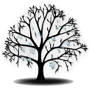 Black Trees For Halloween PNG Lim PNG