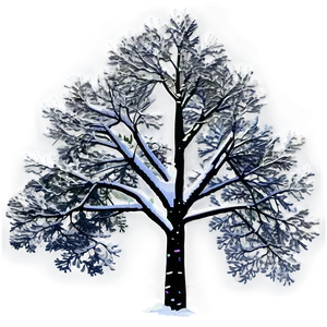 Black Trees In Winter PNG 70 PNG