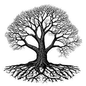 Black Trees With Roots PNG Vrj30 PNG