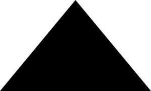 Black Triangle Graphic PNG image