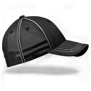 Black Trucker Baseball Cap Png 06282024 PNG image