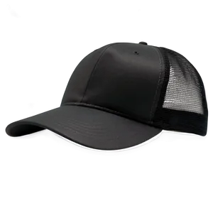 Black Trucker Baseball Cap Png Ybk89 PNG image