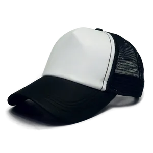 Black Trucker Baseball Cap Png Yqw PNG image