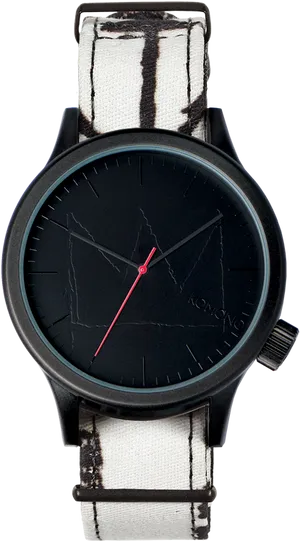 Black Watch Red Second Hand PNG