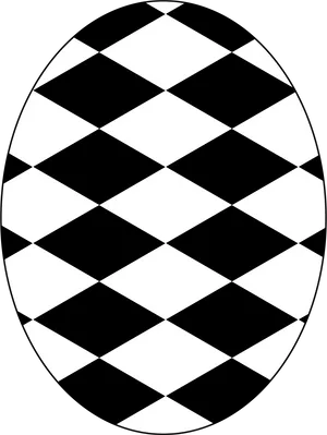 Black White Geometric Pattern