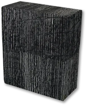 Black Wooden Cube Texture PNG image