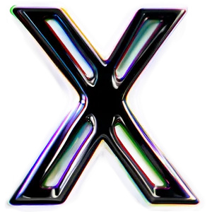 Black X Variant PNG Ydq