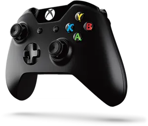 Black Xbox One Controller PNG image