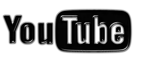 Black You Tube Logo3 D