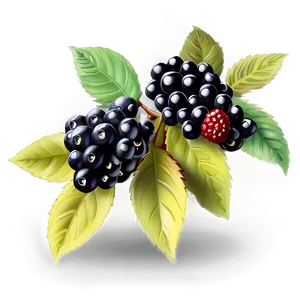 Blackberry Cluster PNG Kcu37