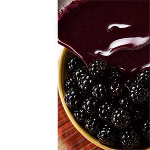 Blackberry Dessert Topping PNG Ypu PNG