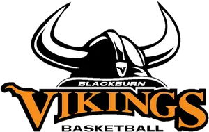 Blackburn Vikings Basketball Logo PNG image