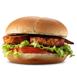Blackened Chicken Sandwich PNG 06132024