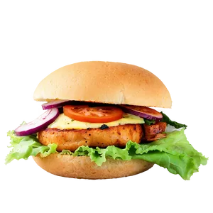 Blackened Chicken Sandwich PNG Ylb57 PNG