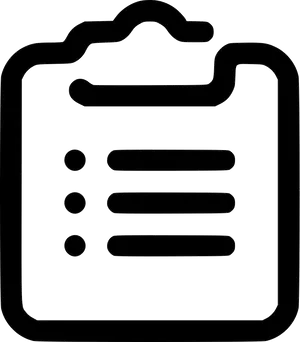 Blank Agenda Icon PNG image