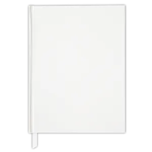 Blank Book Coverwith Bookmark PNG image